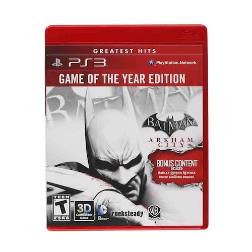 PS3 Juego Batman Arkham City GOTY Para PlayStation 3