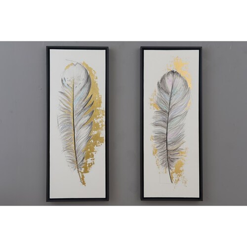 Cuadro Decorativo 2 piezas Diptico Etereo - Kessa.