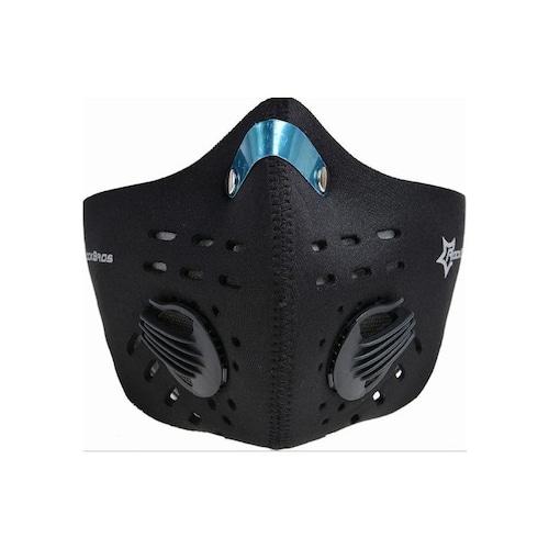 Mascara Anticontaminación C/filtro De Aire Ciclismo O Motos BYTESHOP