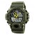 Reloj Skmei S Shock Color Verde Militar Contra Agua Sumergible 50 Metros BYTESHOP