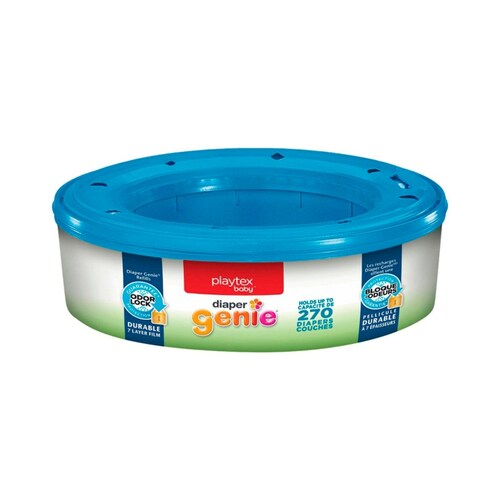 Paquete de bolsas para pañales Diaper Genie Expression con 6 repuestos Essential Playtex
