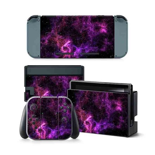 Nintendo Switch Skin Estampas Pegatinas (Niebla Morada)