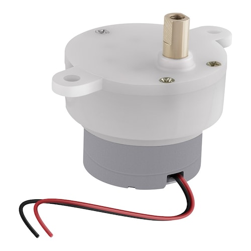 Motor reductor con eje tipo “I”, 12 V