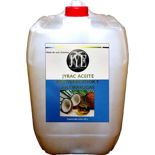 Aceite Natural Jye De Coco Puro 20 Litros A Granel
