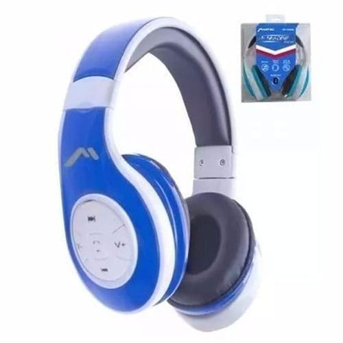 Audífonos Bluetooth Mitzu Manos Libres Azul Inalambricos