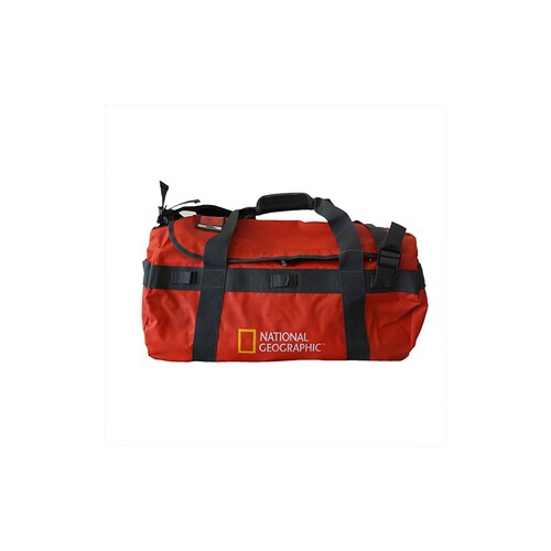 Bolso Mochila Viaje Duffle 50 Roja Contra Agua 0.8 Kg 50L NatGeo