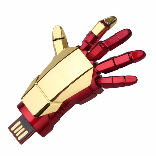 USB guante metálica Coleccionable Gadgets & Fun 