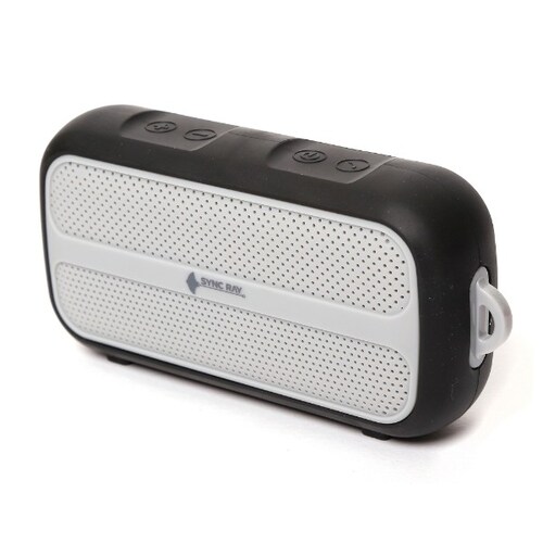Bocina portatil Sync Ray SRBS14S Bluetooth Negro/Gris
