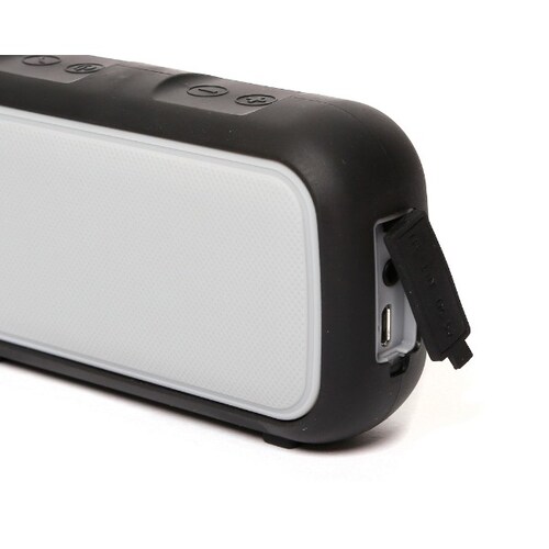 Bocina portatil Sync Ray SRBS14S Bluetooth Negro/Gris