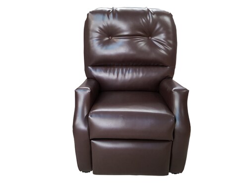 RECLINABLE SR HILTON TACTO CHOCO ESPACIO MUEBLES  (ENTREGA UNICAMENTE EN CDMX Y AREA METROPOLITANA)