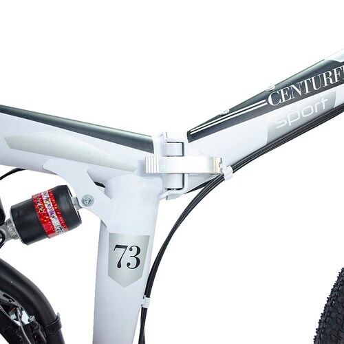 Bicicleta Montaña Rodada Plegable 26 - 21 Velocidades Centurfit Blanco