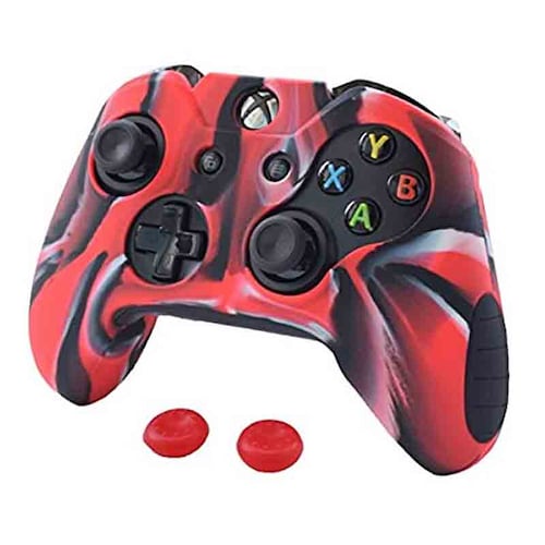 Xbox One Funda Profesional (Rojo Camuflaje)