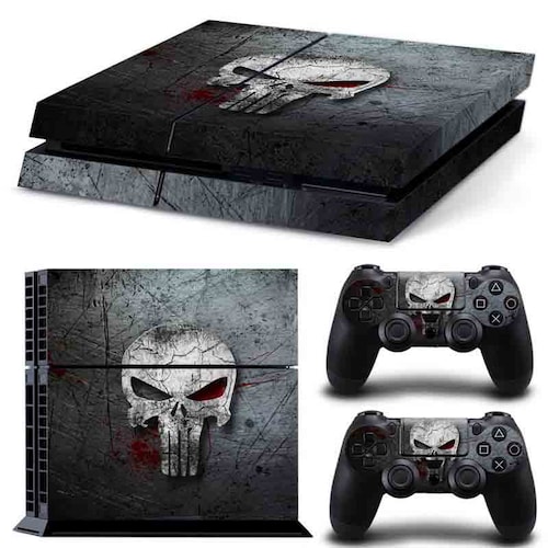 PS4 Skin Estampas Para PlayStation 4 (Punisher)
