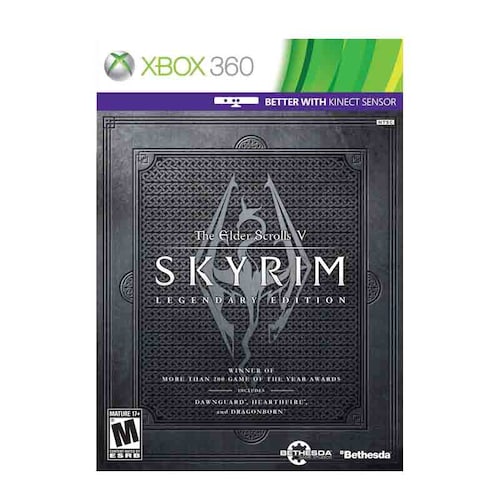 Xbox 360 Juego The Elder Scrolls Skyrim Legendary Edition