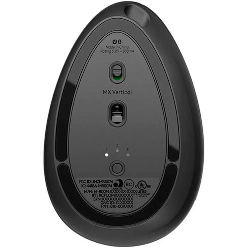 Mouse Inalambrico LOGITECH MX VERTICAL Bluetooth 4000DPI 910-005447 