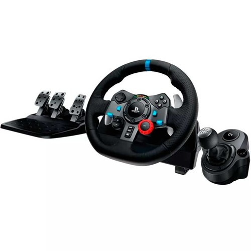 KIT Volante LOGITECH G29 Palanca Pedales PS5 PS4 PS3 PC 