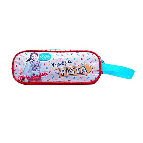 Lapicera Escolar ATM PACKS, Soy Luna 0237-Blanco con Rojo