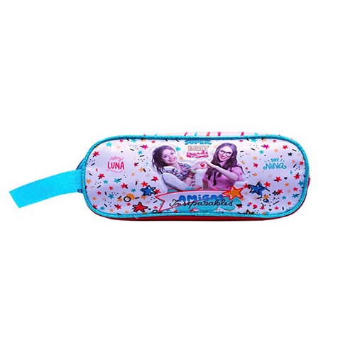 Lapicera Escolar ATM PACKS, Soy Luna 0237-Blanco con Rojo