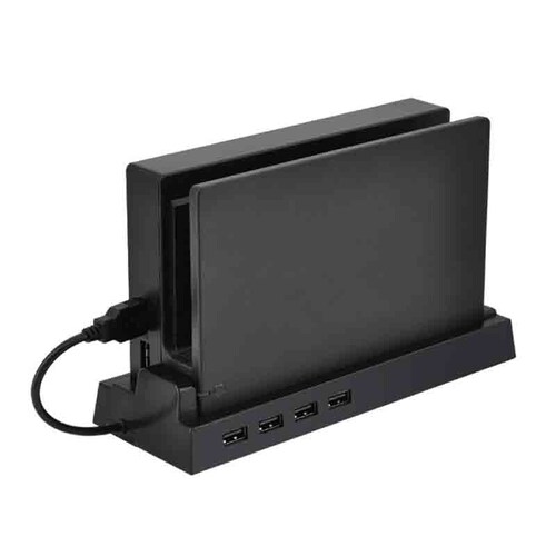Nintendo Switch Base Vertical Puertos Extra USB