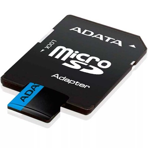 Memoria Micro SDXC 64GB ADATA Clase 10 Juegos A1 Videos Full HD V10 AUSDX64GUICL10A1-RA1 