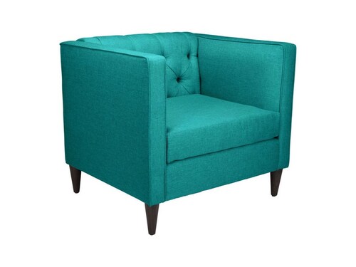 Sillon Modelo Grant Arm Turquesa - Kessa.