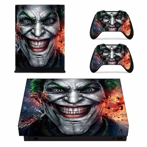 Xbox One X Skin Pegatina Estampas Joker