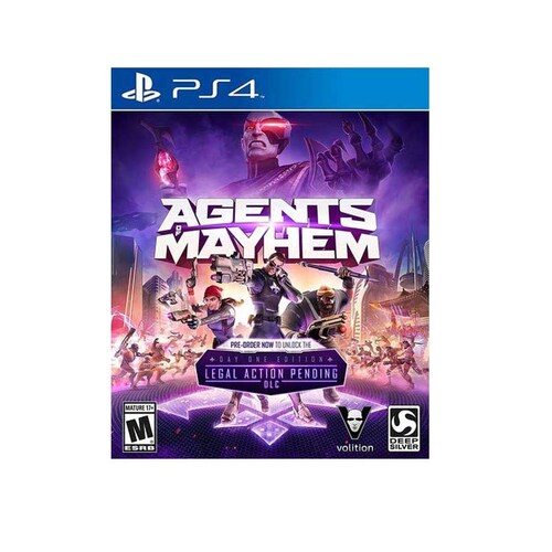 PS4 Juego Agents of Mayhem Day One Edition Legal Action Pending PlayStation 4