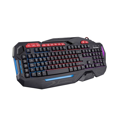 Teclado Gamer Xtreme Usb Iluminación Multicolor Steren