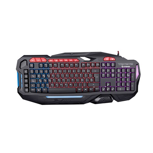 Teclado Gamer Xtreme Usb Iluminación Multicolor Steren