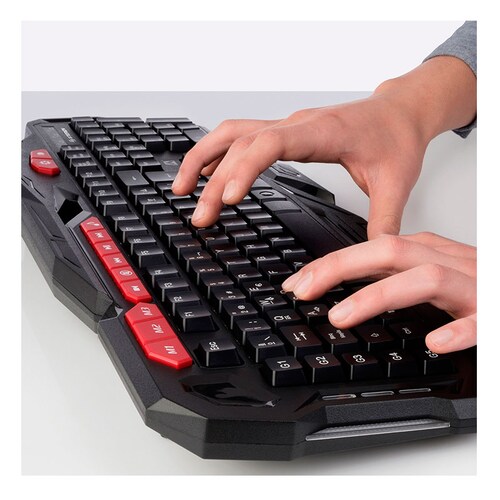 Teclado Gamer Xtreme Usb Iluminación Multicolor Steren
