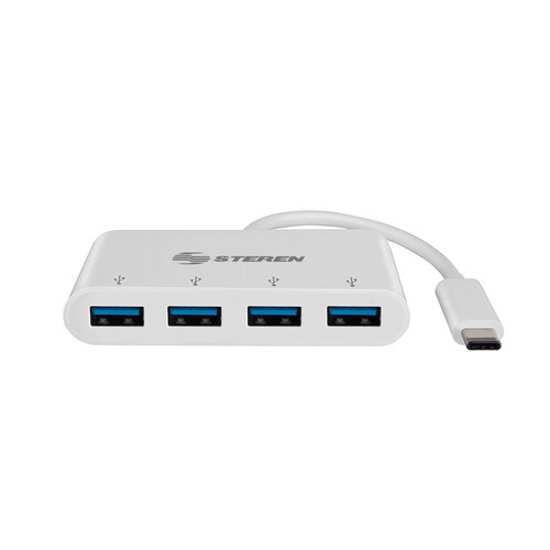 Hub Usb C 4 puertos Usb 3.0 Laptop Steren