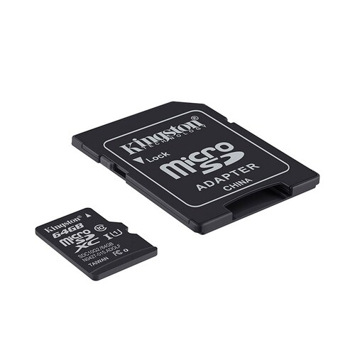 Memoria Micro Sd Clase 10 64 Gb Kingston Steren