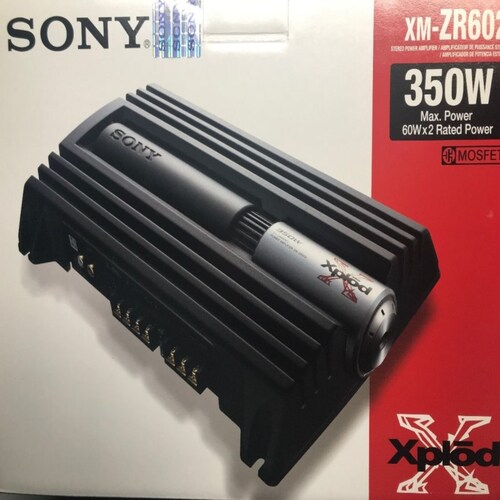 Amplificador Para Auto Sony XM-ZR602  350w 2 Canales ALB