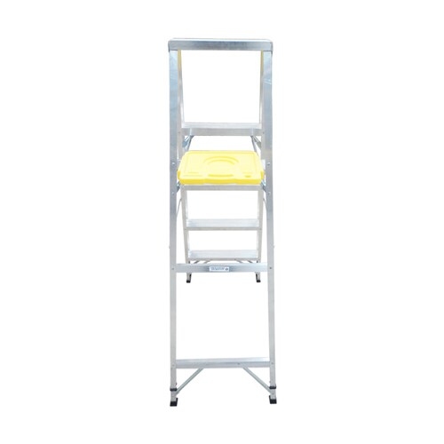 Escalera Aluminio Tipo Tijera 5 Peldaños Para Hogar Keller 