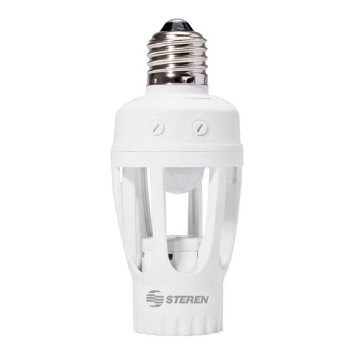 Socket Sensor Movimiento Luminosidad Led Steren