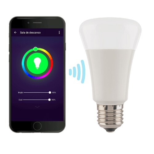 Foco Inteligente Led Rgb Wifi Steren Google Home Alexa