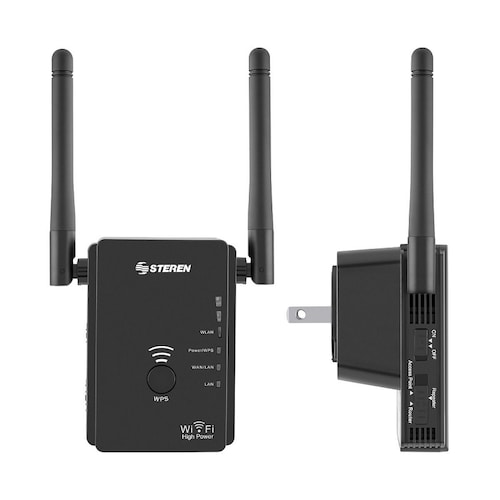 Repetidor Wifi Pared Largo Alcance Extiende Cobertura Steren