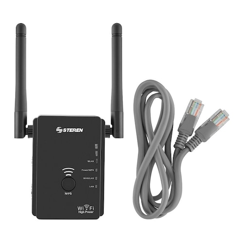 Repetidor Wifi Pared Largo Alcance Extiende Cobertura Steren