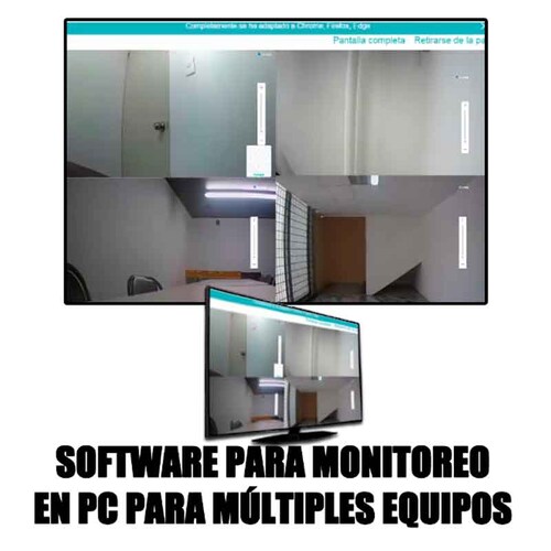 Cámara Ip Cctv Video Wifi Movimiento Audio Graba En La Nube