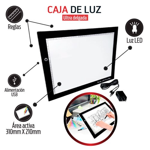 Caja de luz ultra-delgada  González Transformación