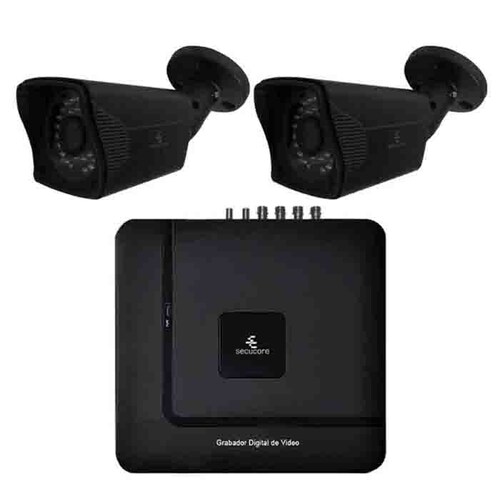 Kit Cctv Circuito Cerrado Vigilancia Hd 1080p Camaras Bullet