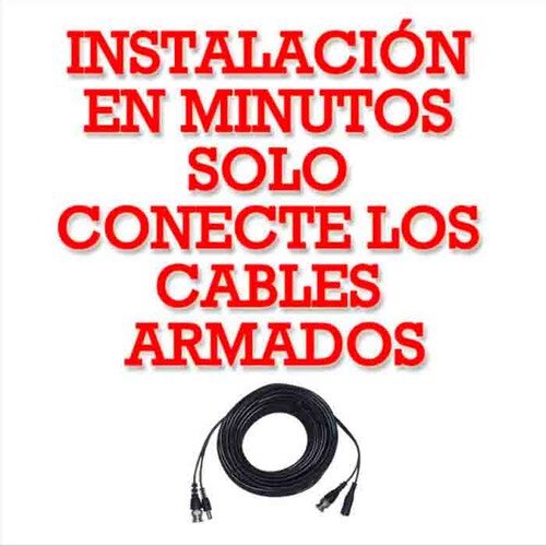 Kit Cctv Circuito Cerrado Vigilancia Hd 1080p Camaras Bullet