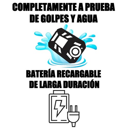 Body Cam Guardias Policia Doble Camara Laser 32 Megapixeles