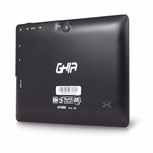 Tablet Ghia Any Quattro BT 7" RAM 1GB ROM 8GB Negro