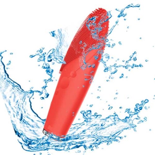 Cepillo Limpiador y Masajeador Facial Clean1 - Zeta - Red
