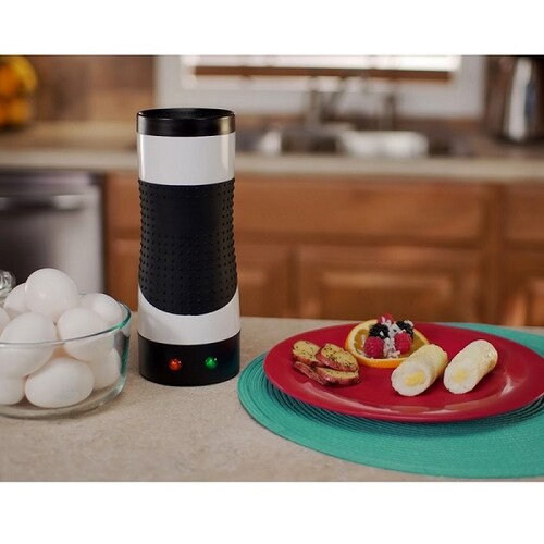 Parrilla Eléctrica Para Cocinar Huevos Estillo Rollie Blanco