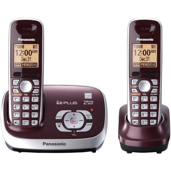 Telefono Inalambrico contestadora Panasonic KX TG6572R Rojo 2