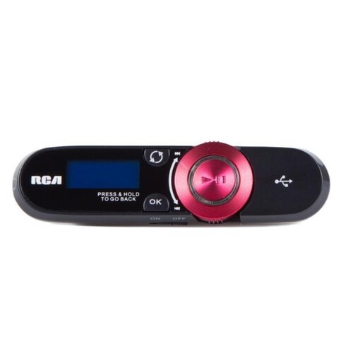 Reproductor MP3 RCA TH2014  4GB 3.5MM Rojo/negro