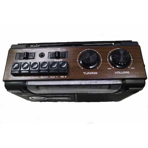 Radiograbadora Akustic AK-335U  Bluetooth y Puerto SD Card