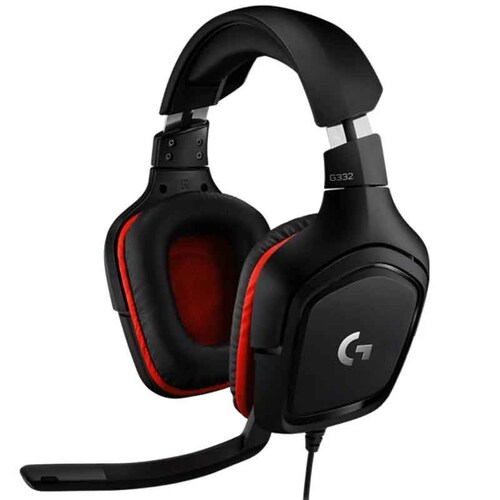 Audifonos Gamer LOGITECH G332 PS4 Xbox One Nintendo Switch 3.5 mm Negro 981-000755 
